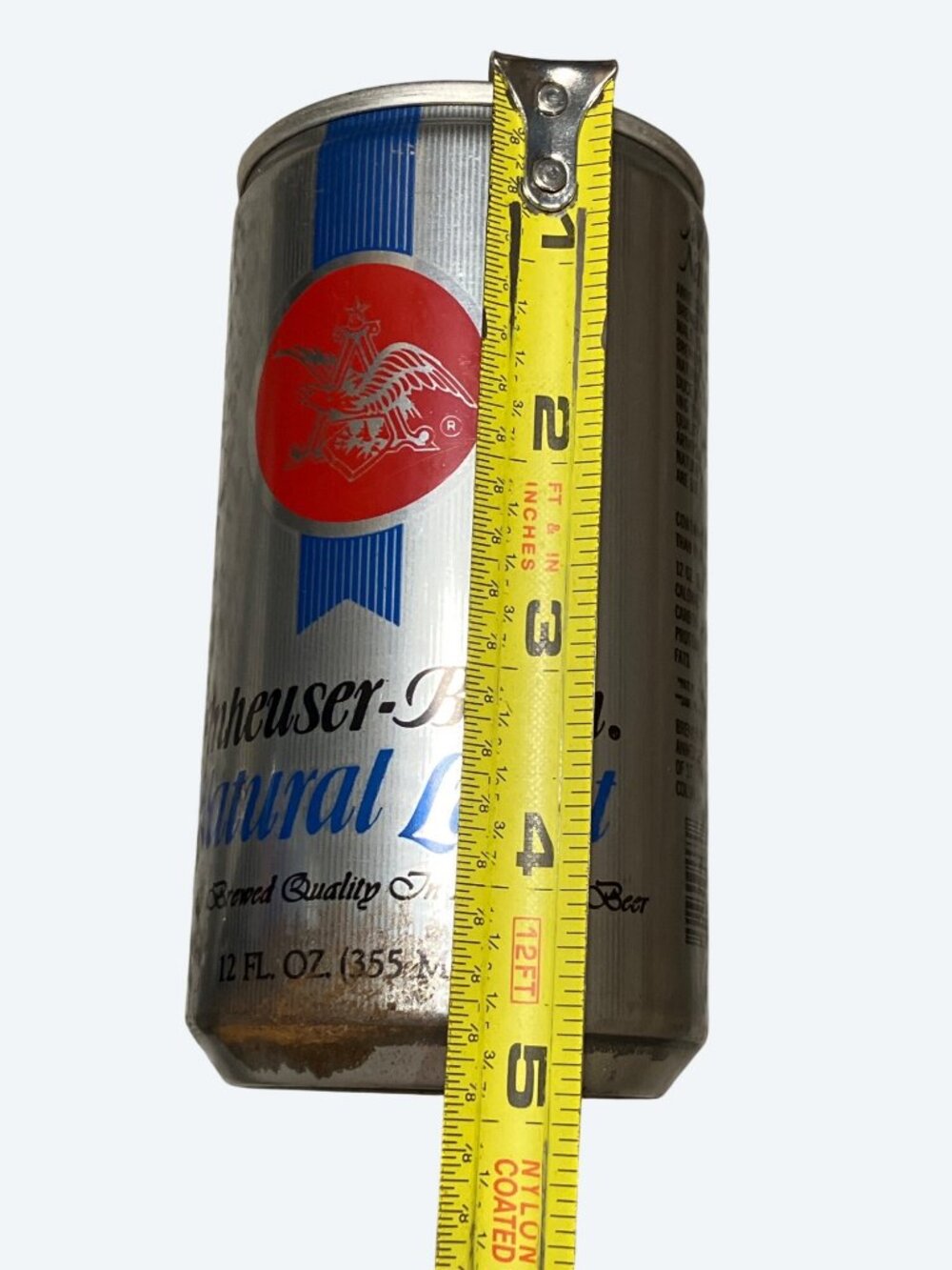 Anheuser-Busch Natural Light 12 Oz Empty Beer Can Collectible - Picture 12 of 14